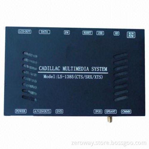 Interface Video for Cadillac, ATS/SRX/XTS/CTS, Built-in GPS + PAS